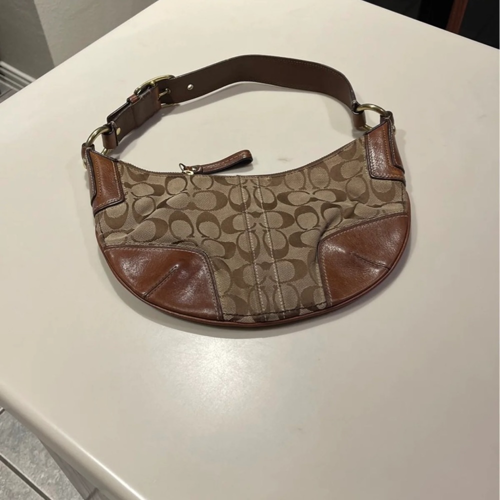 Coach Crescent Hobo Purse